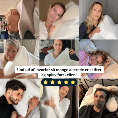 Restora™ | Ergonomisk nackkudde i memoryskum