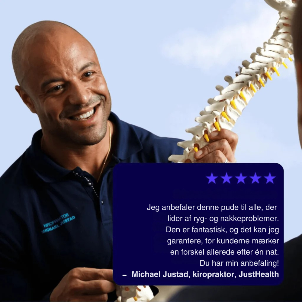 Restora™ | Ergonomisk nackkudde i memoryskum