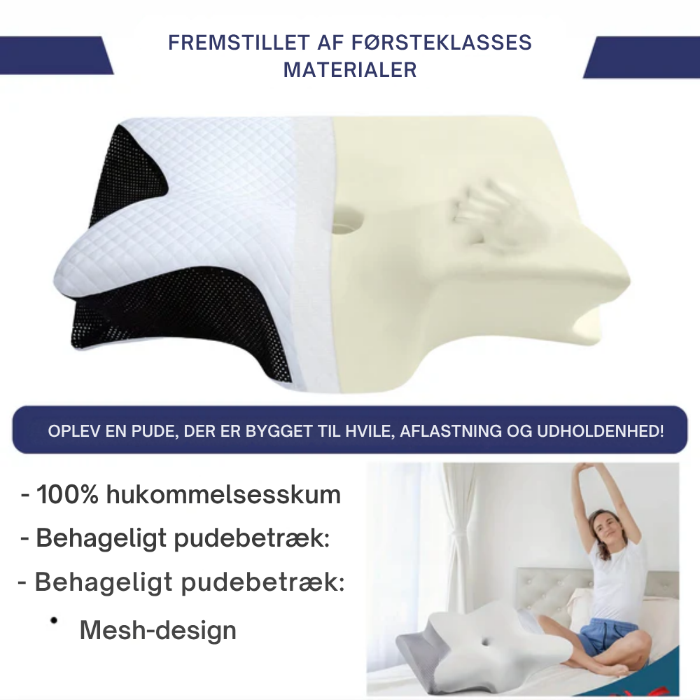 Restora™ | Ergonomisk nackkudde i memoryskum