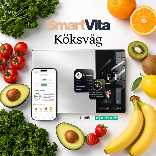 Measura™ | Smart köksvåg med näringsanalys