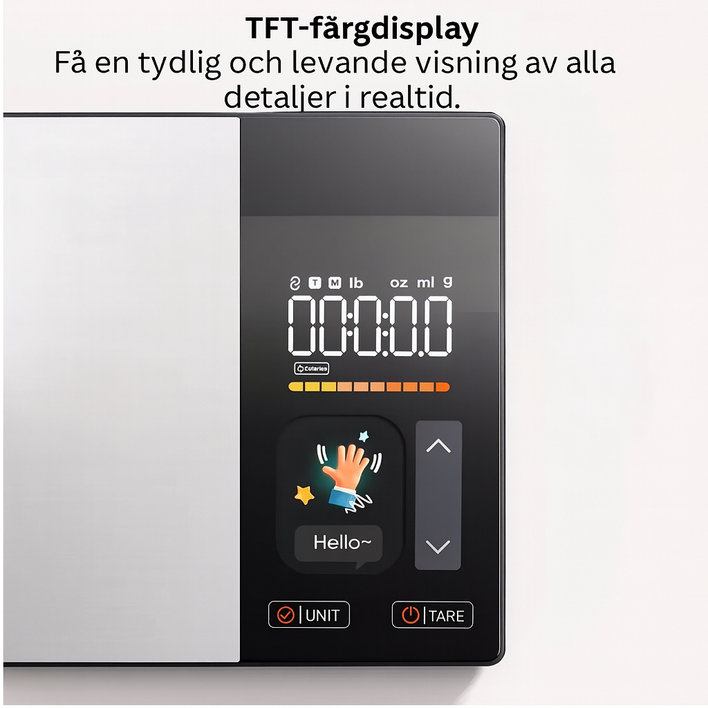 Measura™ | Smart köksvåg med näringsanalys