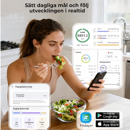 Measura™ | Smart köksvåg med näringsanalys